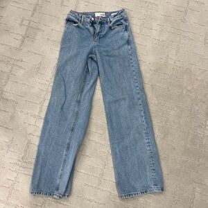 Dynamite Heidi Light Blue Flare Jeans